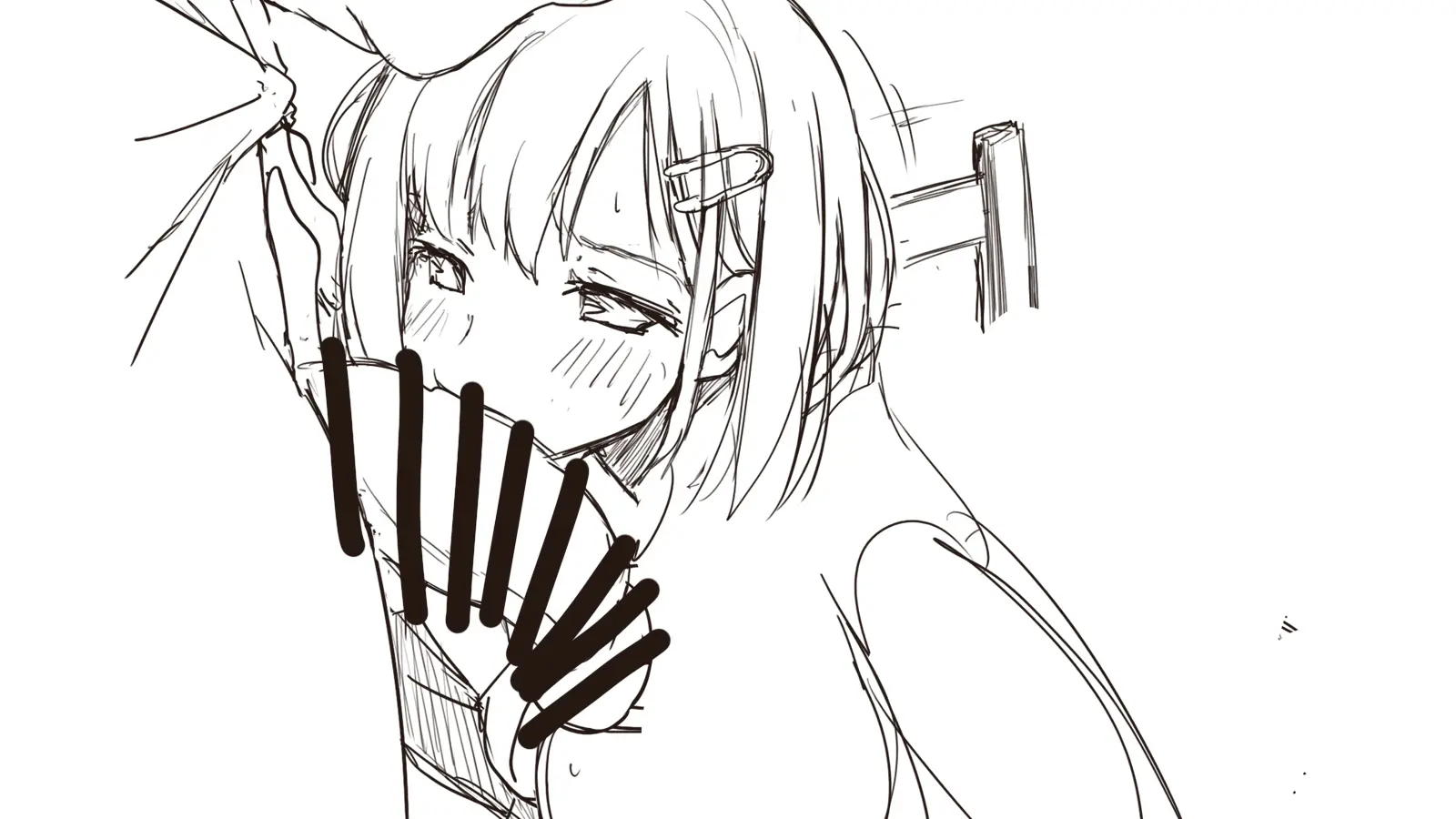 Watashi To Kareshi To Aitsu No Jijou_Rough Sketch